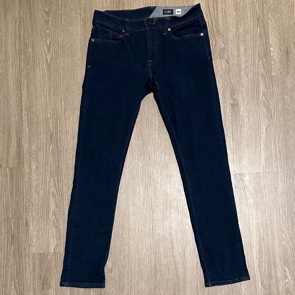 Volcom ‘2 x Vorta’ Slim Tapered Mens Jeans (30x31)